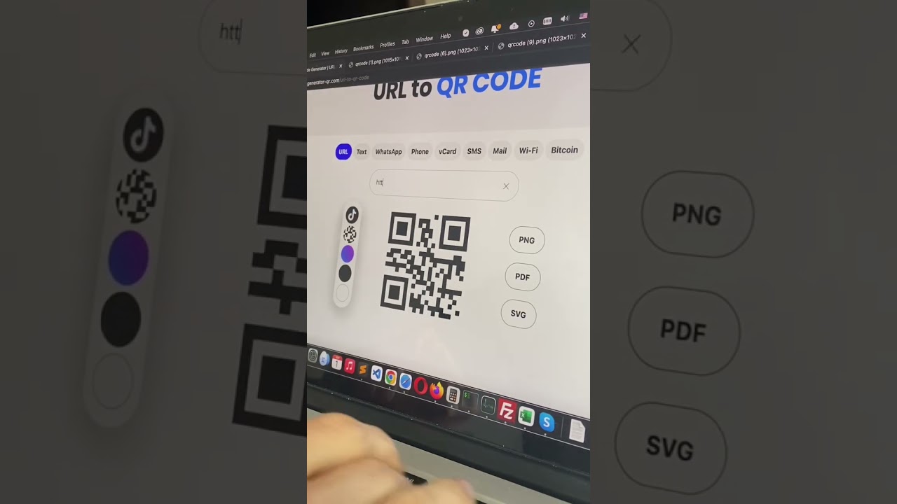 Generating a QR Code for a URL