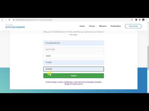 Multics CCcam to cccam auto exchange