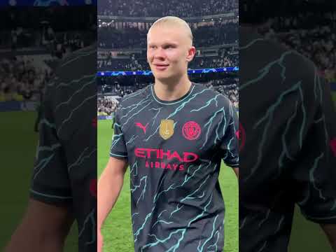 ERLING HAALAND 🤝 LIVESCORE ADMIN 😉 #ucl #championsleague #mancity #football #uefa #haaland