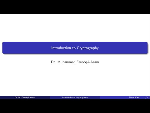 Introduction to Cryptography | Secret Key Encryption and Decryption Step by Step Simple Example