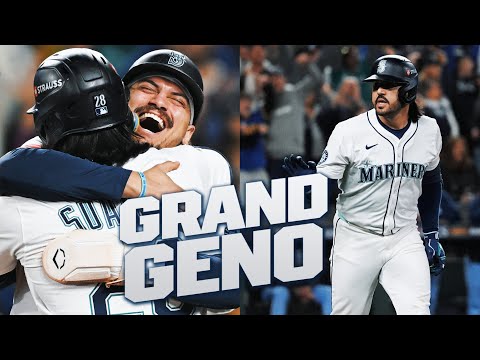 Eugenio Suárez's CLUTCH GRAND SLAM makes the difference for the Mariners in Game 5 of the ALCS! 😳