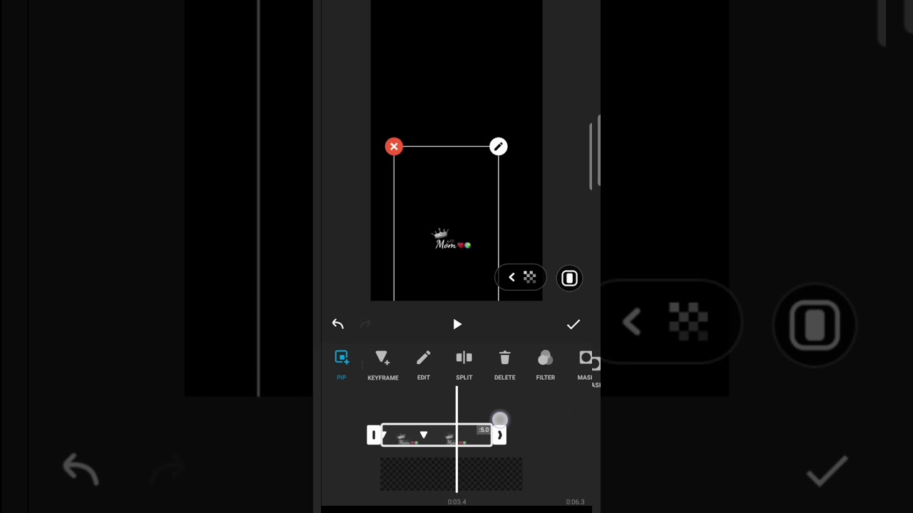 Uses of Keyframe in InShot App 🎥