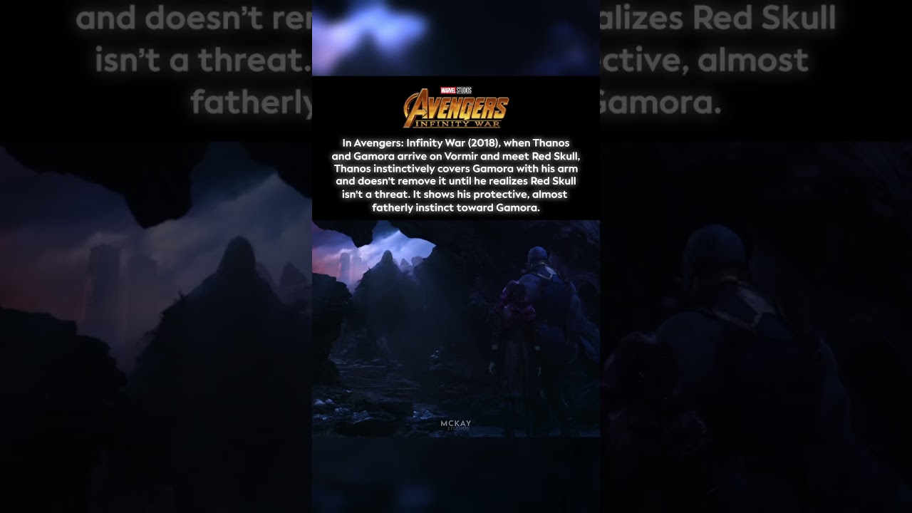 Thanos Demonstrates Genuine Care for Gamora