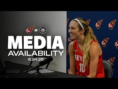 Postgame Media Availability at Seatte Storm | June 24, 2025