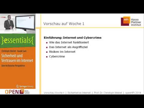 Sicherheit im Internet Vorschau auf Kurswoche 1