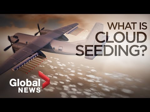 How cloud seeding makes it rain artificially