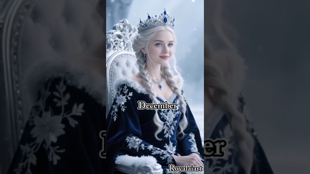 Queens as Months: A Year of Royal Beauty ✨
