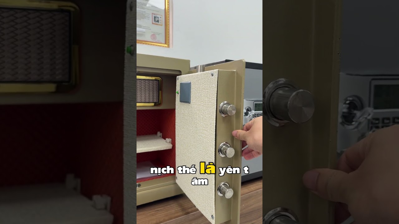 Két Sắt Mini SPM65 An Toàn & Giá Rẻ cho Nhà Trọ, Chung Cư