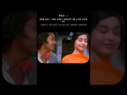 Chura Lo Na Dil Mera Sanam | Kareeb | Kumar Sanu & Sanjivani | Bobby Deol & Neha | 1998#love#romence