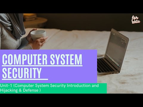 COMPUTER SYSTEM SECURITY ( KNC301/KNC401 ) Unit-1|AKTU| 2 year | Bachelor of Technology| notes