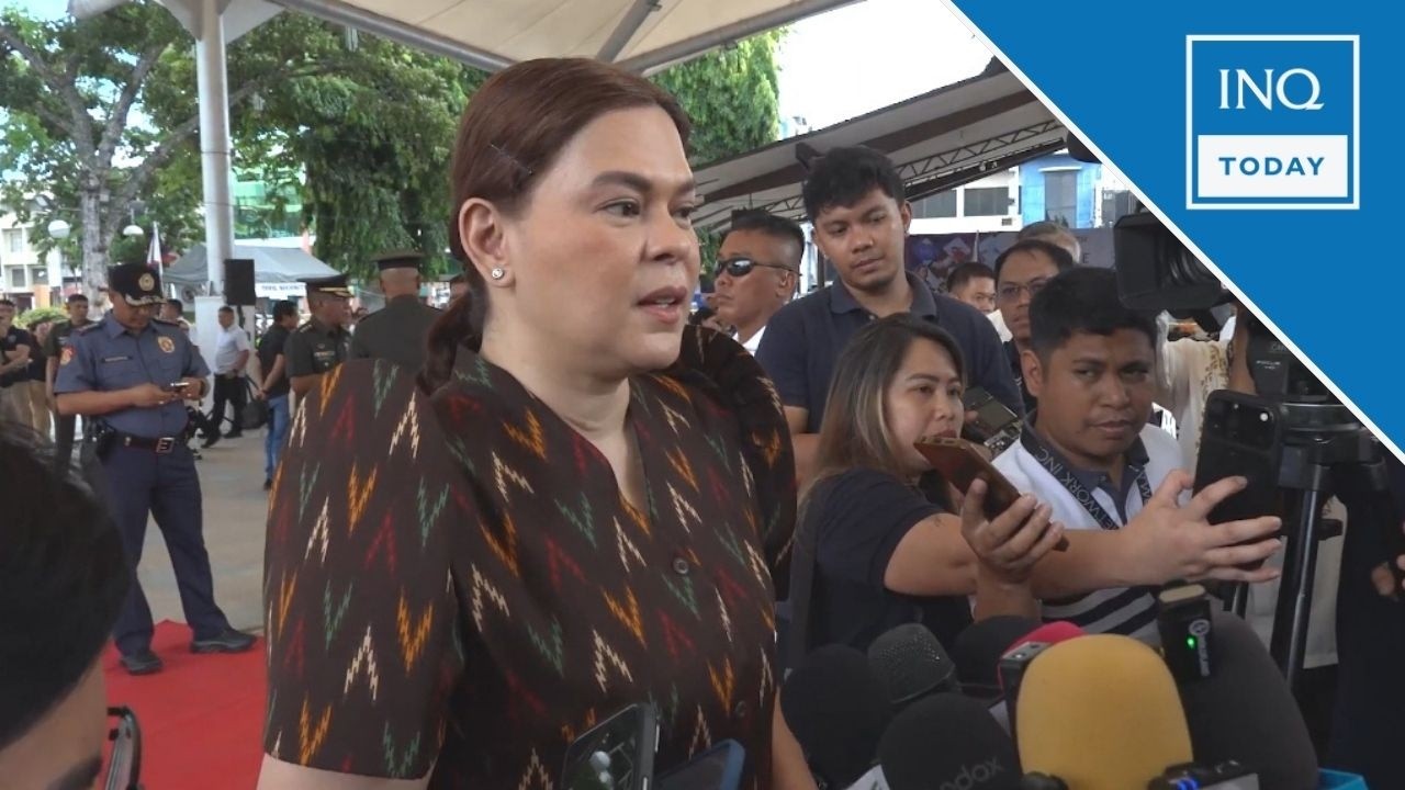 Sara Duterte: I’m not interested in grabbing presidency from Marcos | INQToday