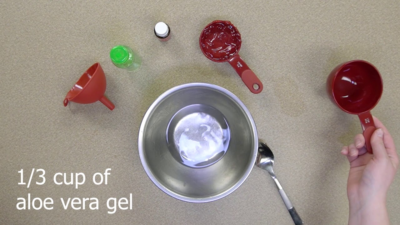 DIY Hand Sanitizer: Easy Homemade Recipe 🧴