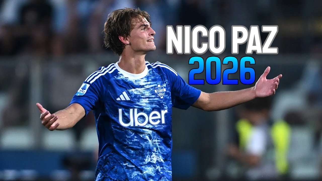 Nico Paz's Amazing 2026 Highlights ⚽