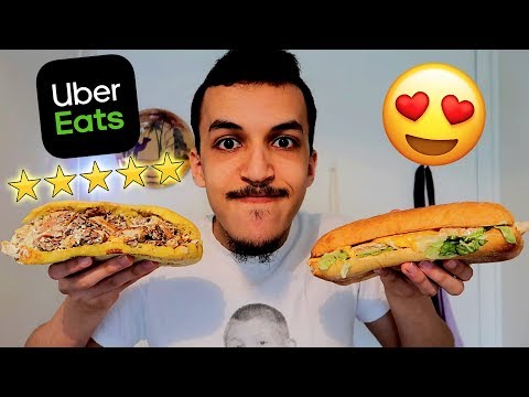 JE COMMANDE LES MEILLEURS SANDWICHS DE UBER EATS !
