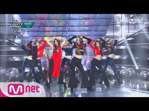 f(x)(μνμμ€) - "4Walls" Comeback stage M COUNTDOWN 151029 EP.449