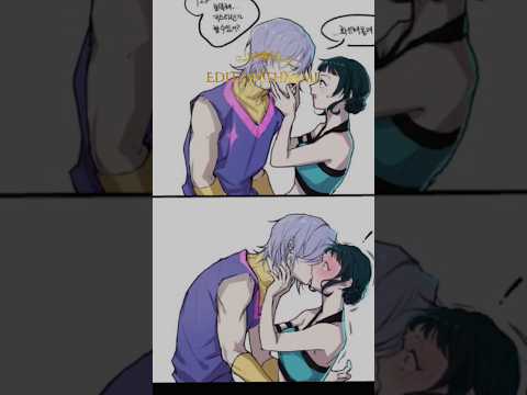 Kissing 😘💋🌚😵💫 // Zoey x Mystery 💞 // #kpopdemonhunters #edit #mimi #shorts #trending #new #mystery