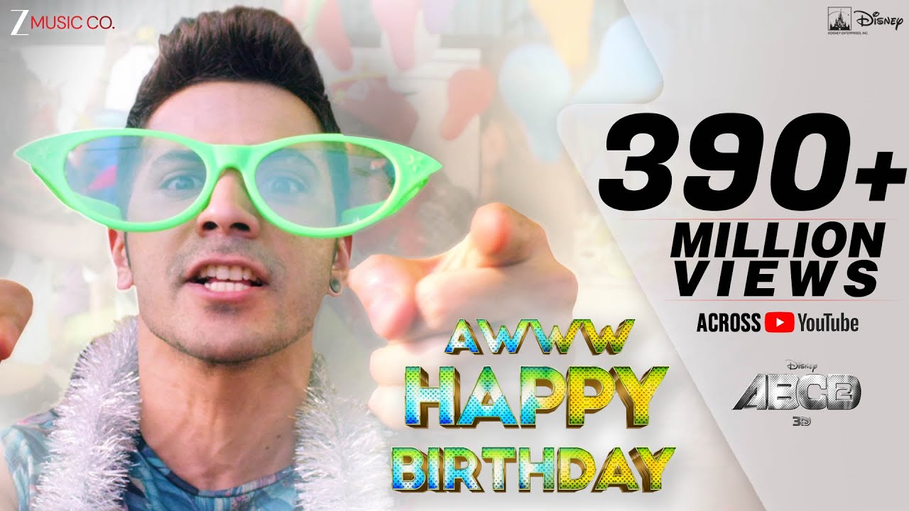 Aww Tera Happy Bday | ABCD 2 | Varun Dhawan & Shraddha Kapoor | Sachin-Jigar | Birthday Song