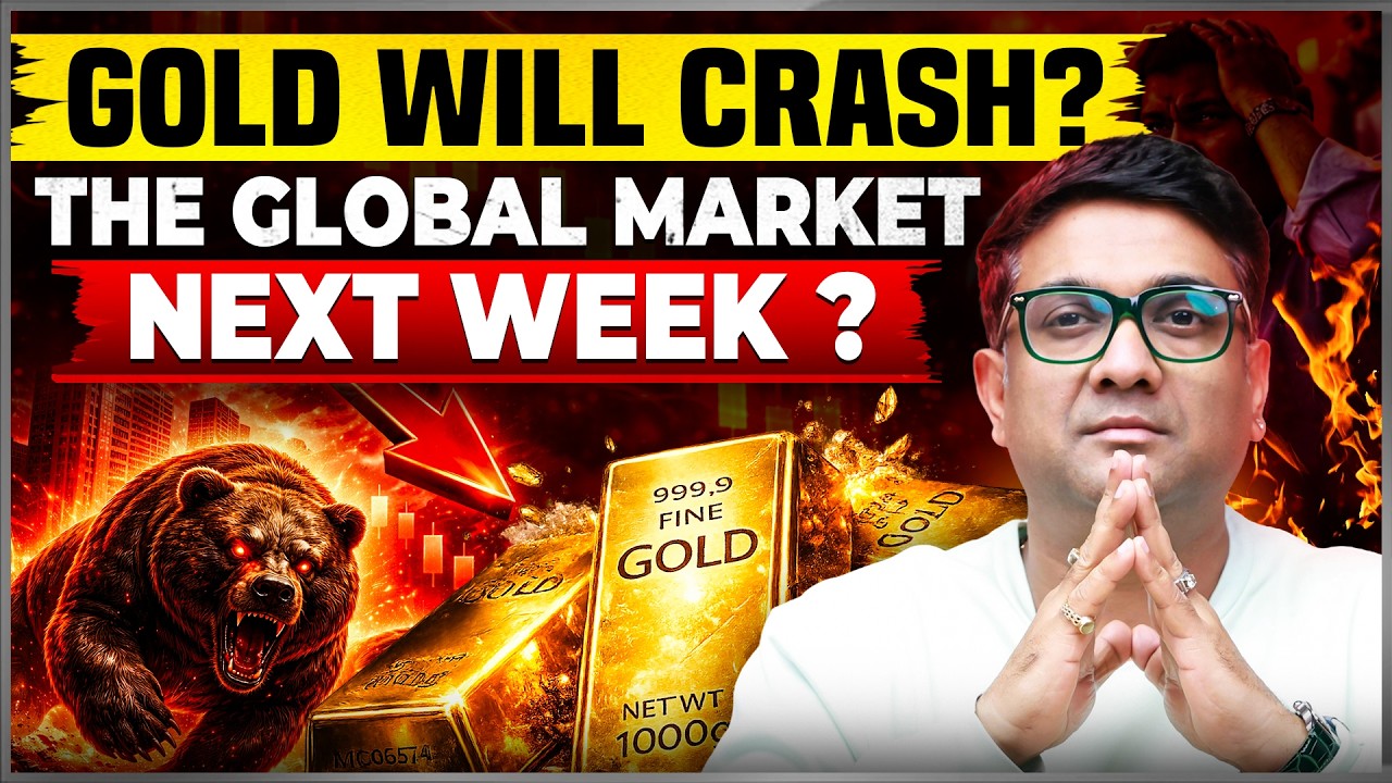 Gold Crash Coming in 2026? | 90% Rally ke Baad Kya Gold 40% girega? | Gold Price Warning