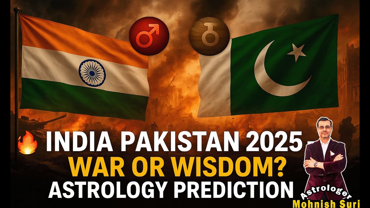 India-Pakistan 2025: War or Wisdom? An Astrological Perspective