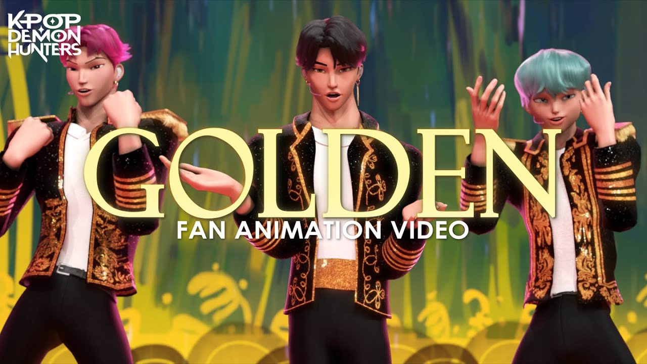 Saja Boys' 'Golden' – Epic Kpop Demon Hunter Fan Animation ✨