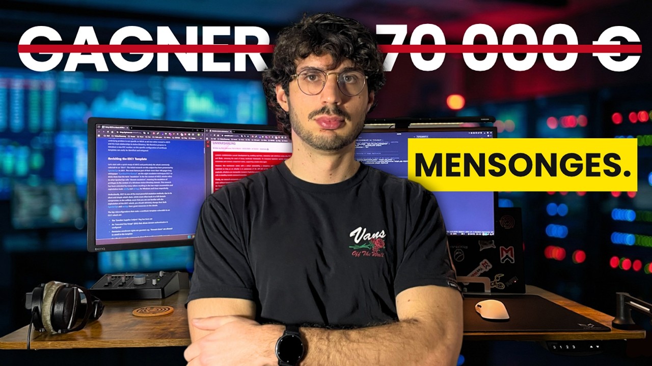 Les VRAIS Salaires en CYBER (Junior, RSSI, Freelance)