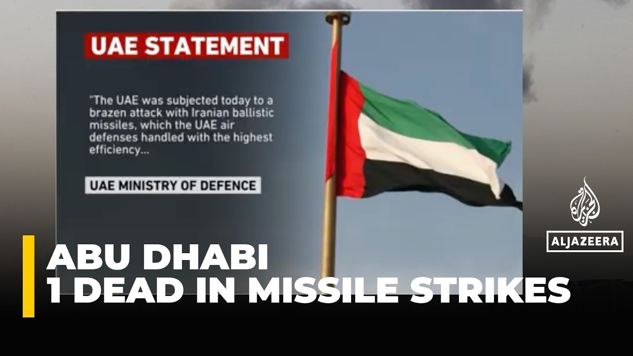One Killed in Iranian Missile Attack in Abu Dhabi 🚀