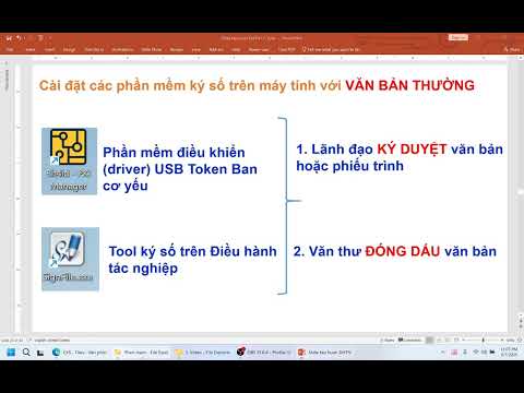 1. Hướng dẫn cài đặt phần mềm ký số trên Điều hành tác nghiệp