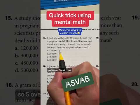 ASVAB Arithmetic Reasoning #15 explained