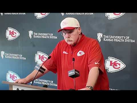 Andy Reid Delivers Josh Simmons, Trey Smith Updates for Chiefs in Thursday Press Conference