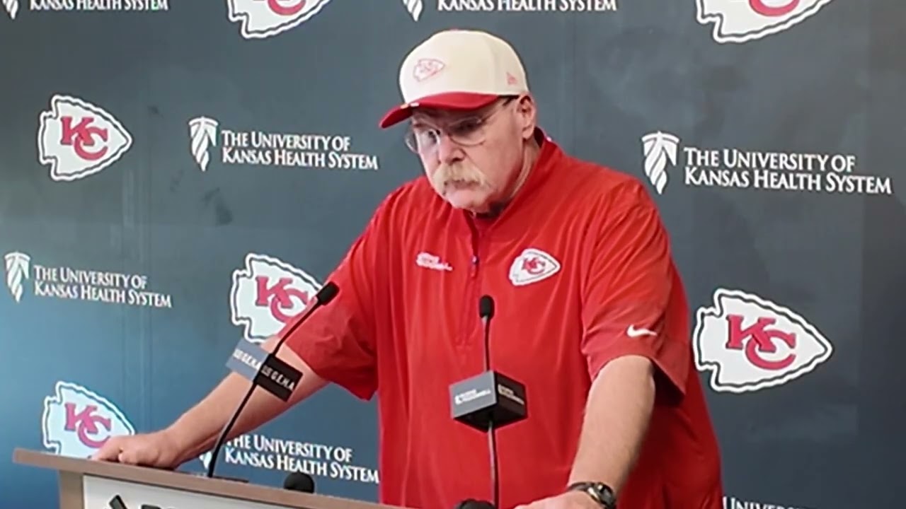 Chiefs Coach Andy Reid Shares Injury Updates on Josh Simmons and Trey Smith 🏈