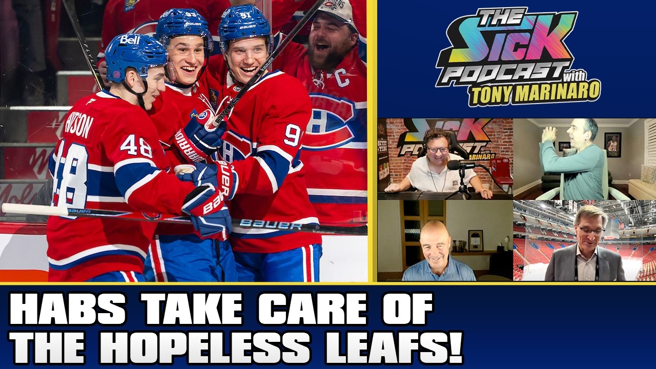 Habs Take Care Of The Hopeless Leafs! | The Sick Podcast with Tony Marinaro March 10 2026