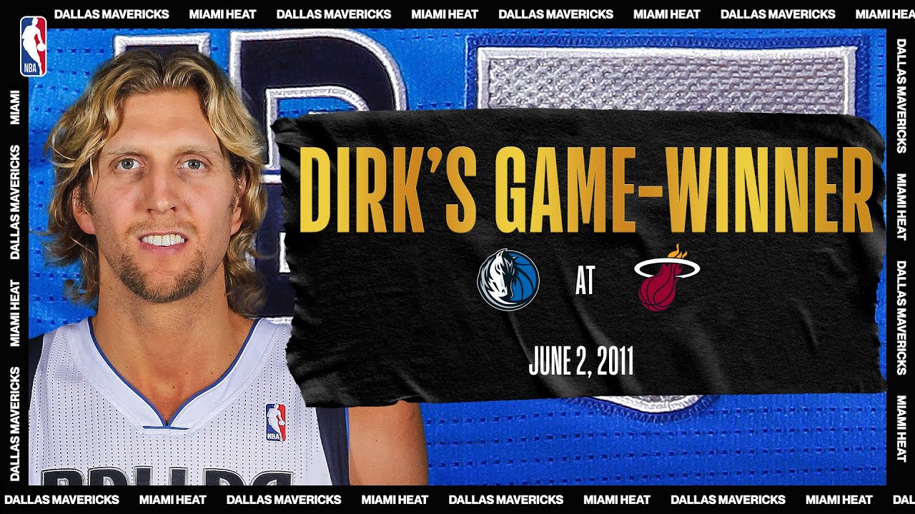 Dirk Scores Game-Winner to Tie 2011 NBA Finals π