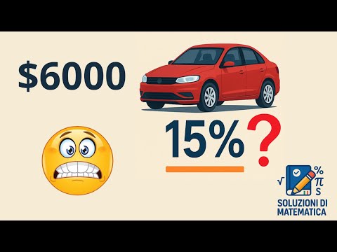 💰 Quanto Pagare Dopo l’Anticipo? Capire le Percentuali – Matematica Facile