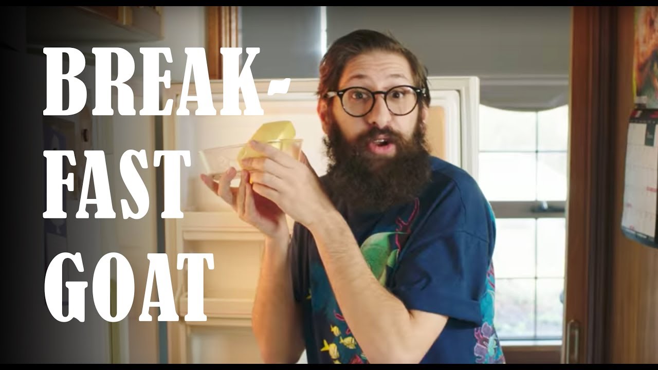 Breakfast with a Goat 🐐