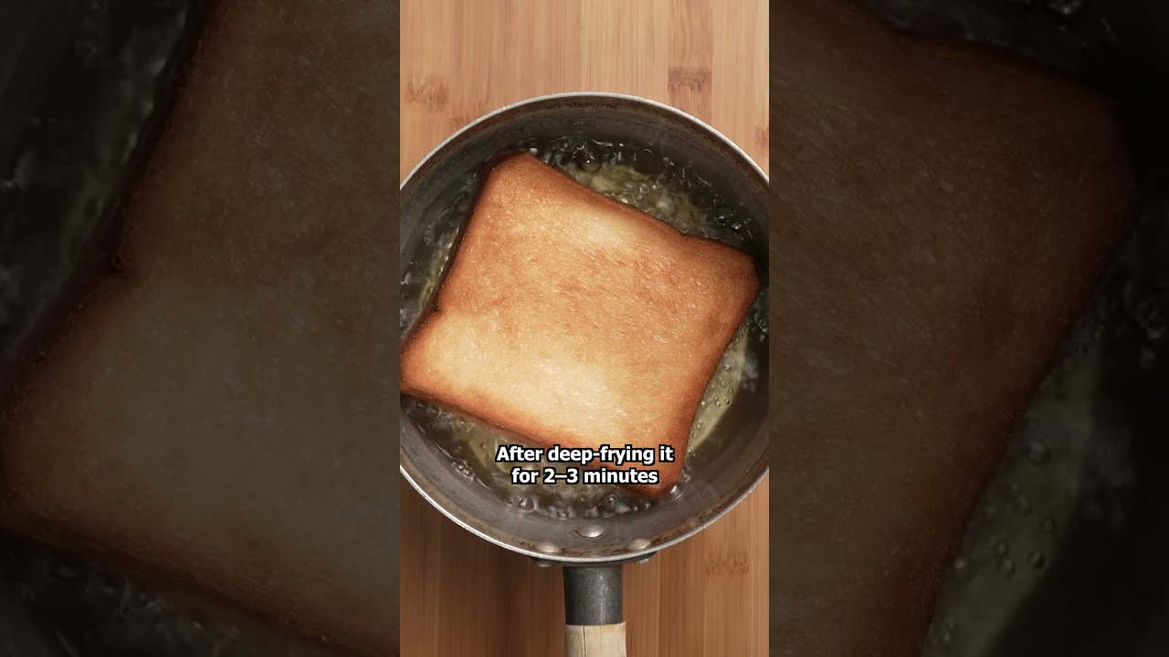 Fried Milk Bread (Only 5 Ingredients)