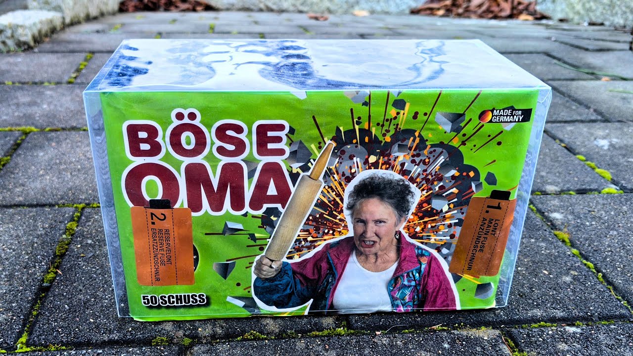 Leslie BÖSE OMA & Feuerwerk für 11,99€ 🎆