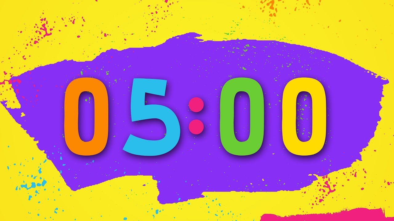 5-Minute Kids Cleanup Song with Countdown 🎶
