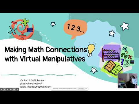 Making Math Connections with Virtual Manipulatives