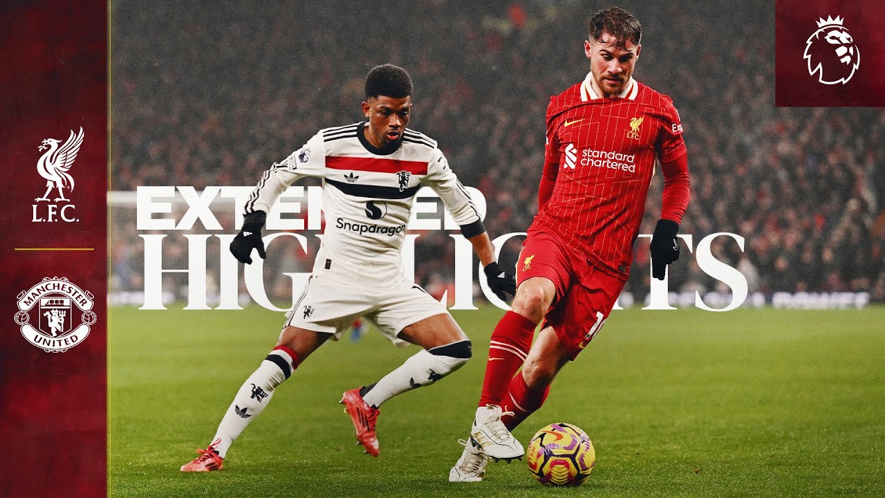 Liverpool 2-2 Manchester United: Exciting Extended Highlights from Anfield ⚽
