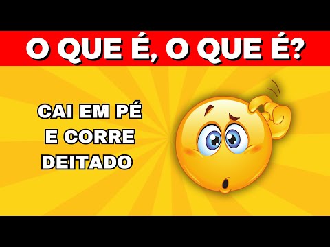 O que é, O que é? 🤔 | Quiz de Adivinhas | Detona Quiz