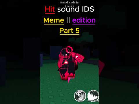 Hit sound ids Meme edition part 5 || Forsaken #roblox #forsaken #forsakenroblox