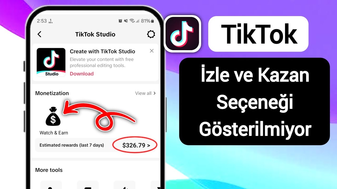 TikTok İzle ve Kazan Seçeneği Nasıl Aktif Edilir?