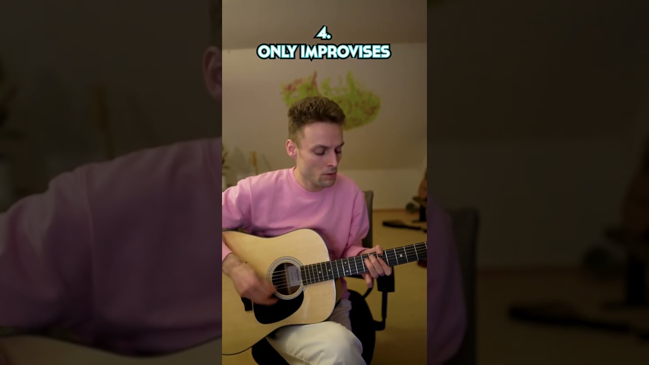 6 Types of Acoustic Guitar Players 🎸