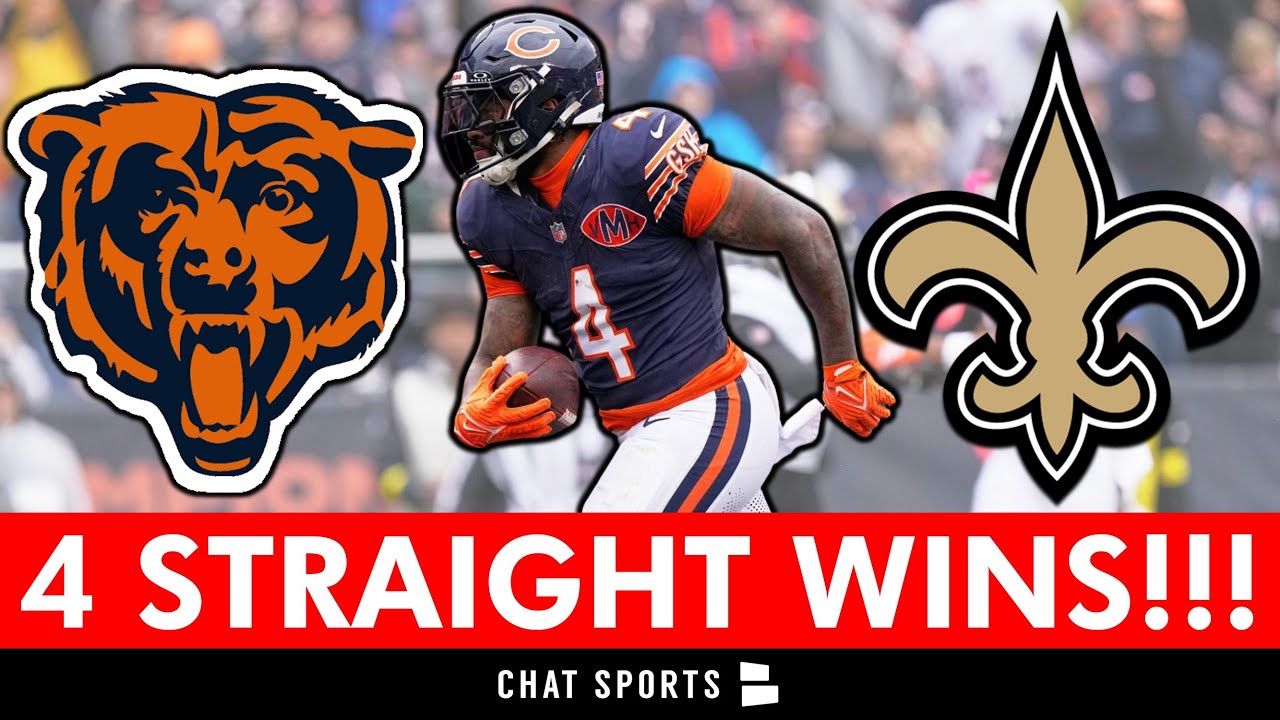 Bears Defense & Run Game Win 4th Straight vs. Saints 🏈