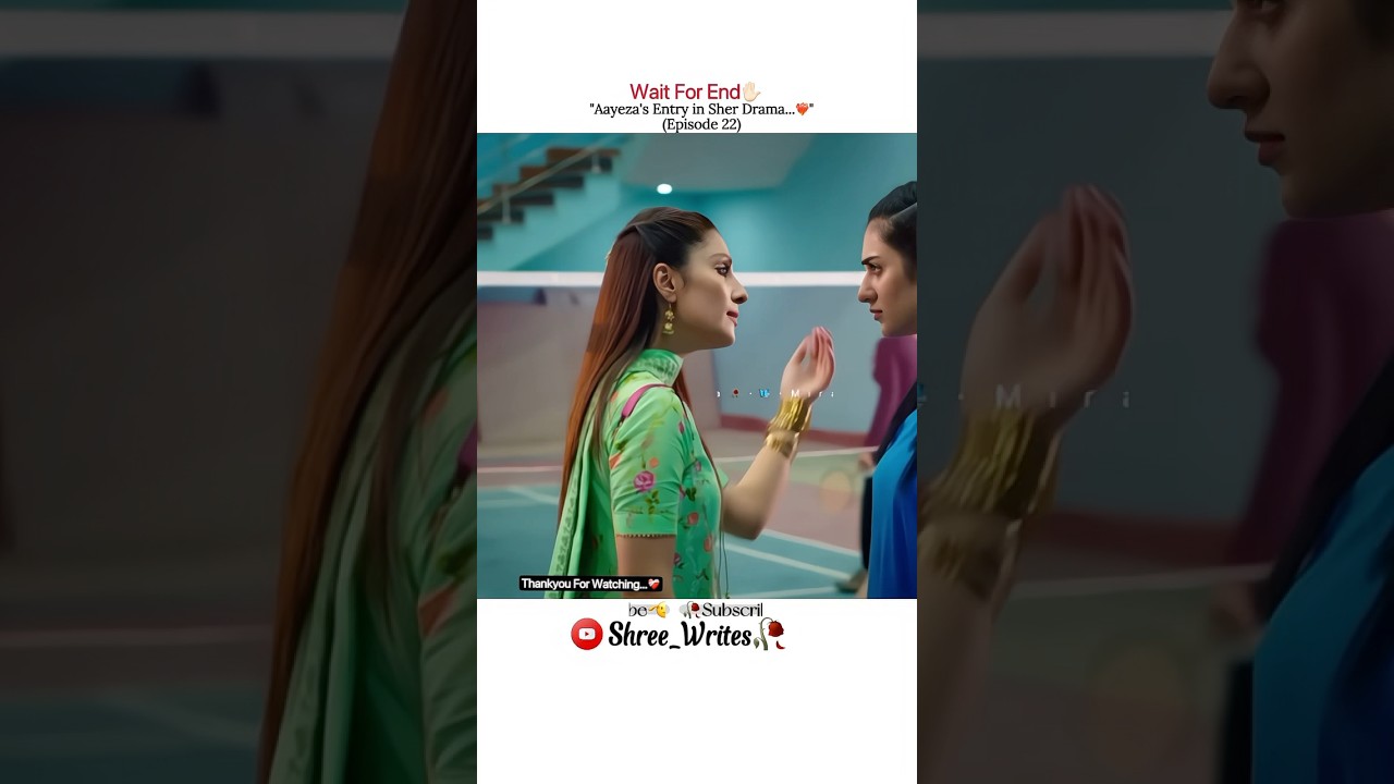 Sher's Dilemma: Aayeza or Sarah? Who Will He Pick? 💖