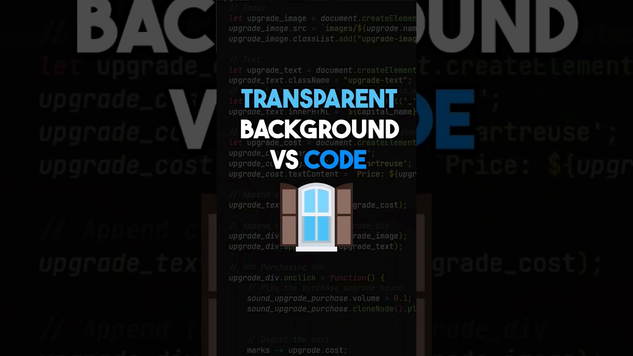 Enhance Your Coding with 'Glass It' Extension for VS Code 🧊
