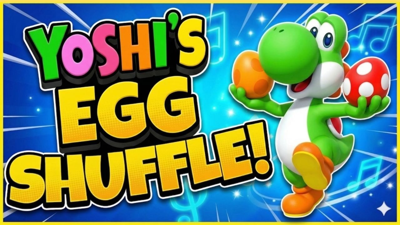 Yoshi's Egg Shuffle: Easter Brain Break for Kids 🥚
