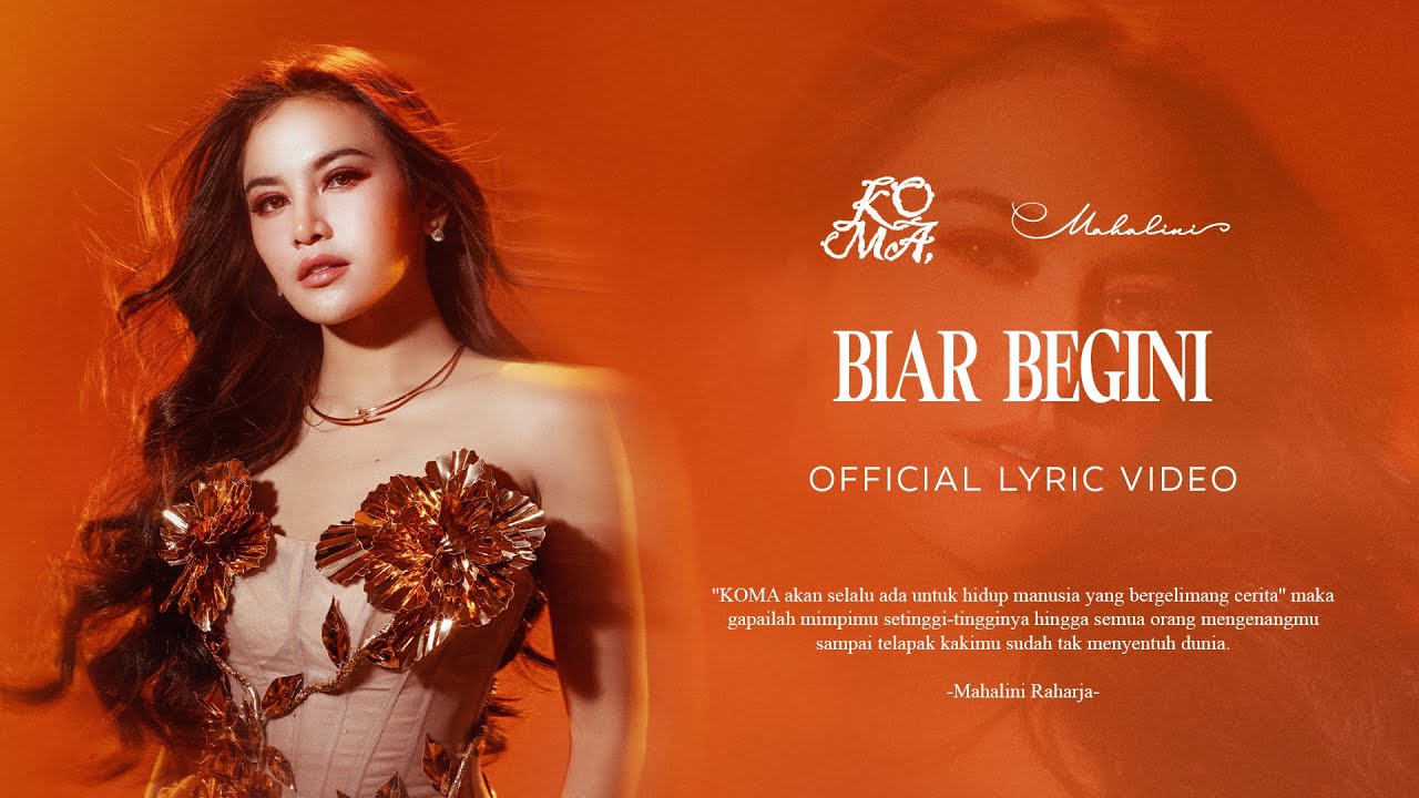 Mahalini - Biar Begini (Official Lyric Video)