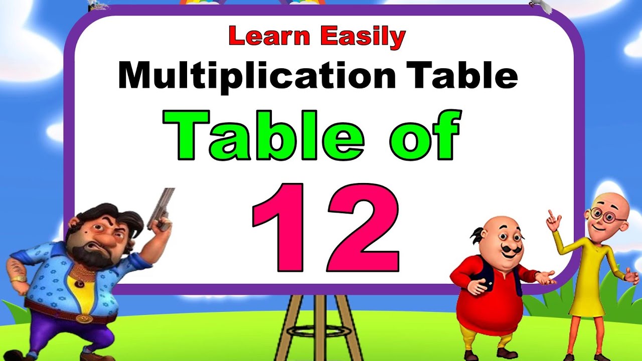 Master the Multiplication Table of 12 with Easy Tricks! 📚