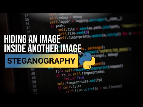 Hiding a picture inside another picture | Python | Steganography